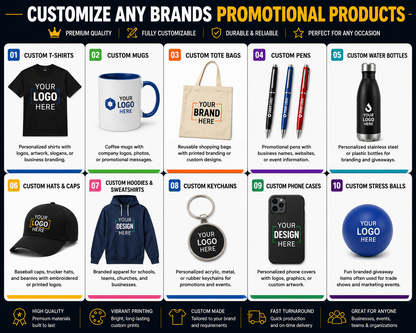 Customize any Products & Brands