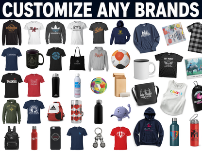 Customize any Products & Brands
